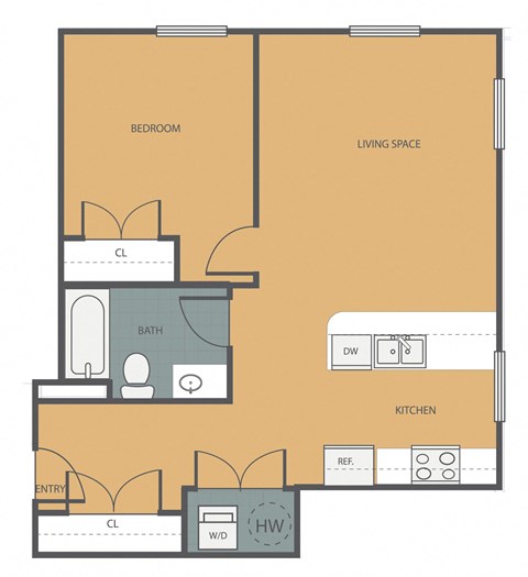 Gramercy Row Floor Plan